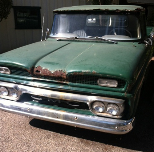 Clint’s pickup from The Bridges Of Madison County, sitting at Mission Ranch 