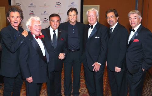 Mule Deer with the guys at The Sinatra- Joe Sirolla, Tony LoBianco, Robert Hayes, Ron Masak, Joe Mantegna, Tom Dreesen 